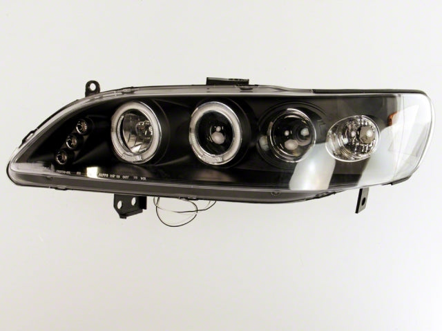 Head Lights for Honda Accord 98-02 Black Lamps