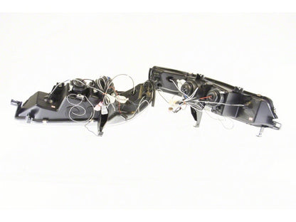 Head Lights for Honda Accord 94-97 Black Lamps