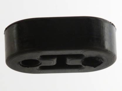 2 Hole Exhaust Hanger Bushing Muffler Insulator Black