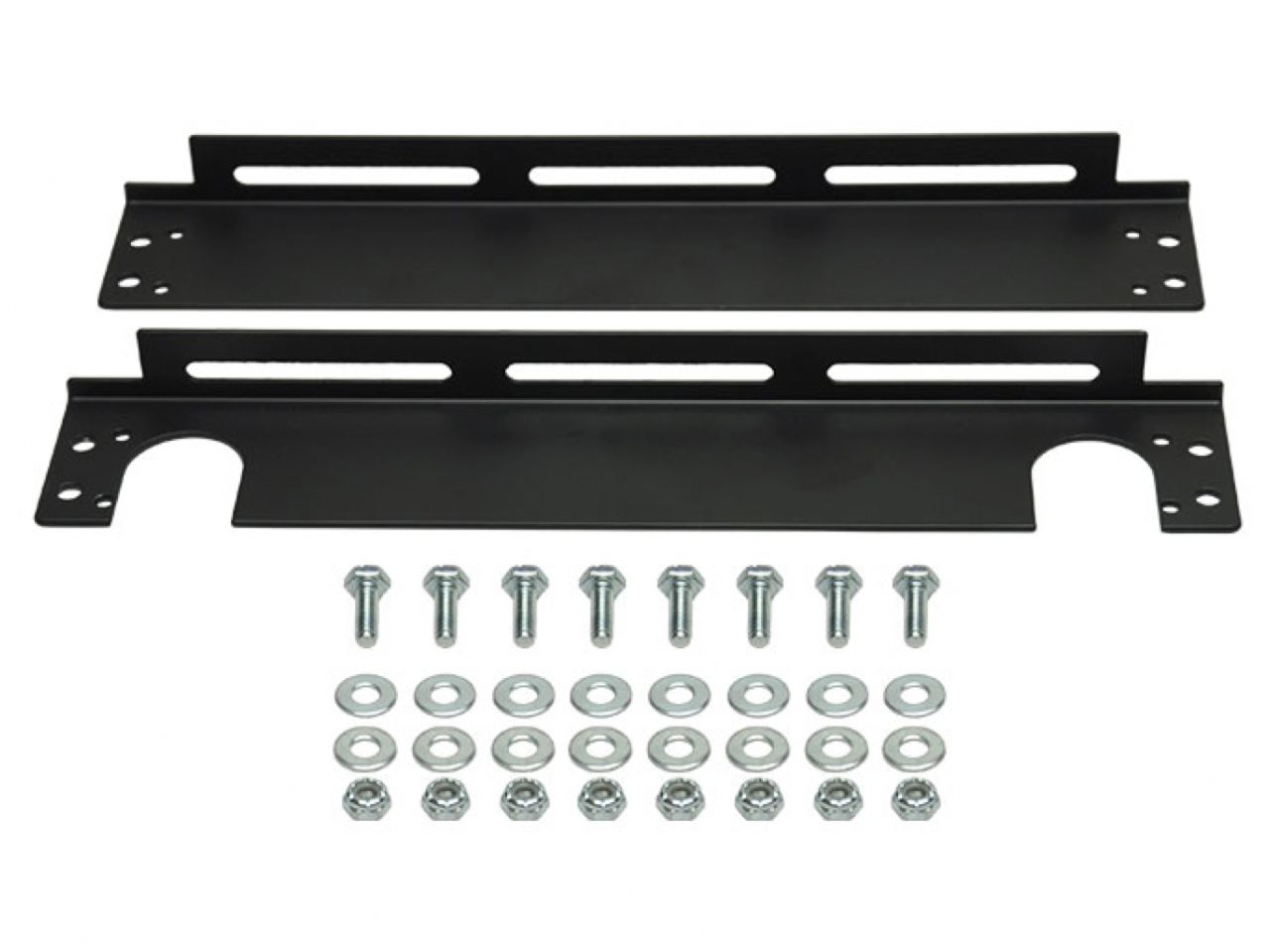 Derale Alum. Adjustable Stack Plate Cooler Brackets (2)