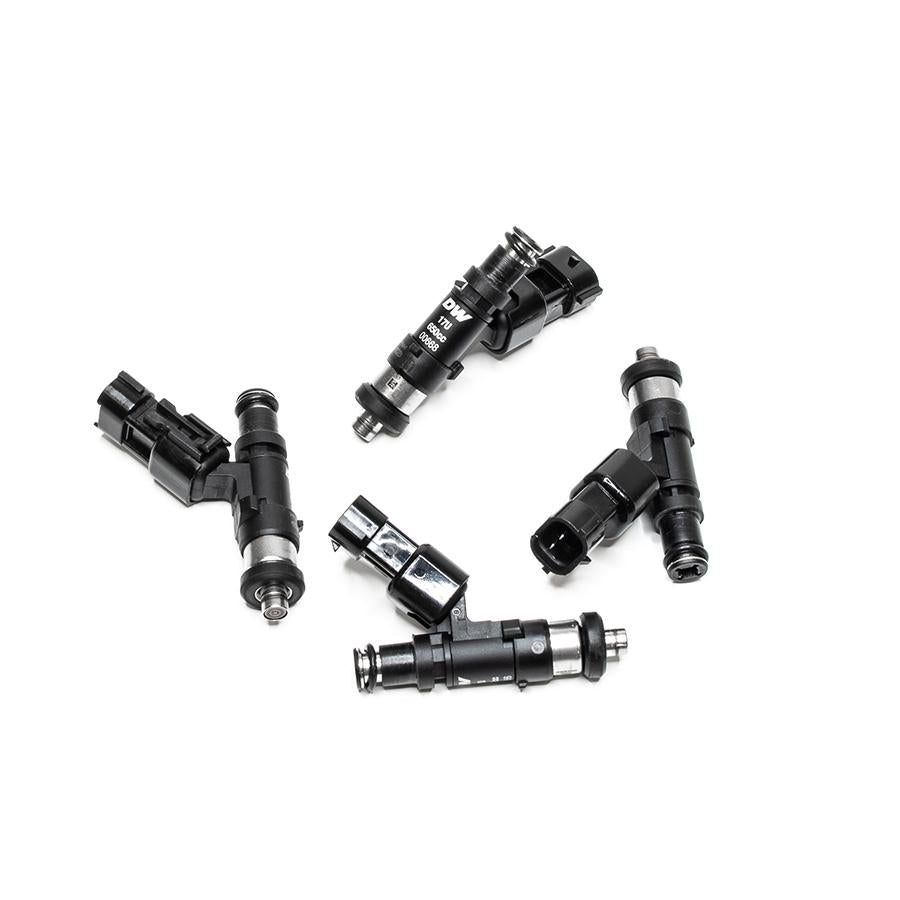 DeatschWerks Matched set of 4 injectors 650cc/min