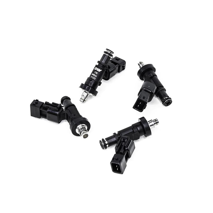 DeatschWerks Matched set of 4 injectors 440cc/min