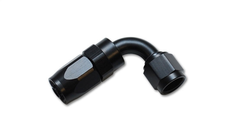 Vibrant 90 Degree Hose End Fitting; Hose Size: -6AN