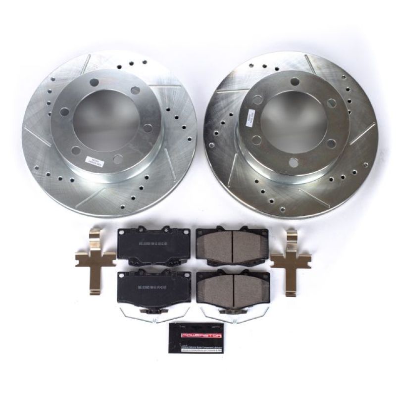 PowerStop PSB Z23 Evolution Kit Brakes, Rotors & Pads Brake Kits - Performance D&S main image