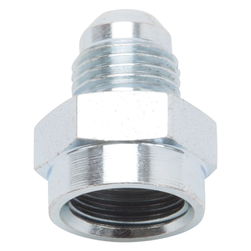 Russell -6 AN To 5/8" -18 Inverted Flare Adapter Female Fittings (Zinc Plated)