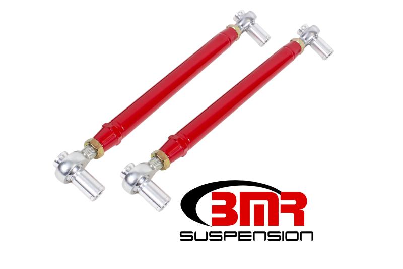 BMR 99-04 Mustang Chrome Moly Lower Control Arms w/ Double Adj. Rod Ends - Red MTCA056R Main Image