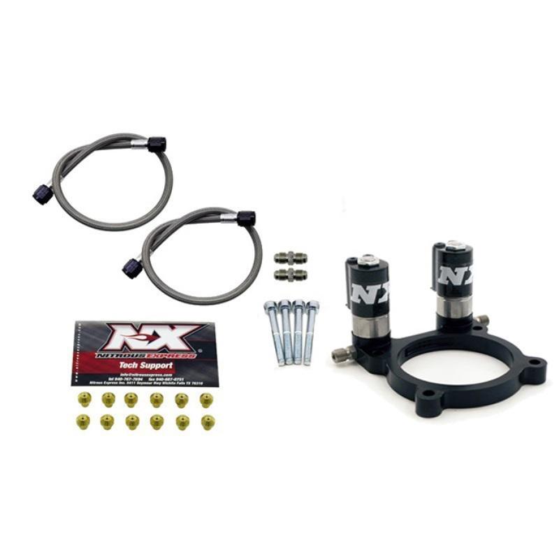 Nitrous Express 11-14 Ford Mustang 3.5L/3.7L Nitrous Plate Conversion (w/Integrated Solenoids) NX952 Main Image