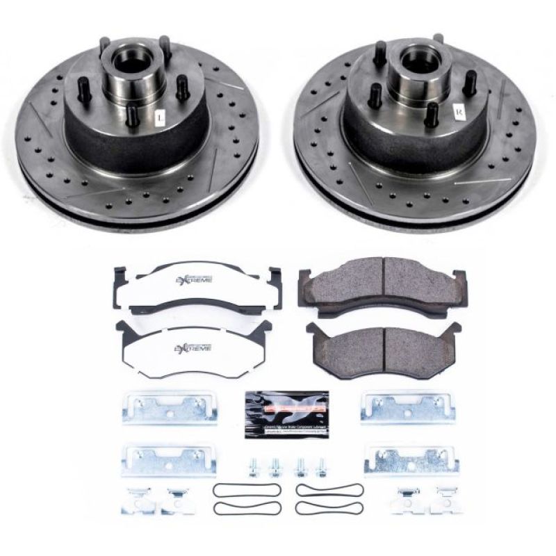 PowerStop PSB Z36 Truck & Tow Kit Brakes, Rotors & Pads Brake Kits - Performance D&S main image