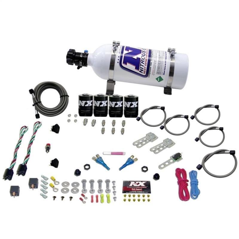 Nitrous Express GM EFI Dual Stage Nitrous Kit (50-150HP x 2) w/5lb Bottle 20224-05 Main Image