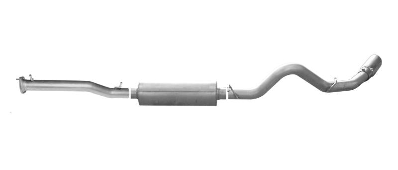 Gibson 11-19 Chevrolet Silverado 2500 HD LT 6.0L 3.5in Cat-Back Single Exhaust - Aluminized 316516 Main Image