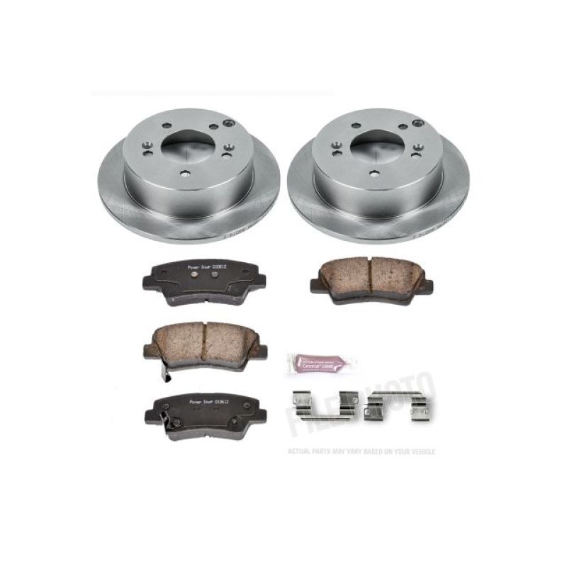 PowerStop PSB Autospecialty Kit Brakes, Rotors & Pads Brake Kits - OE main image