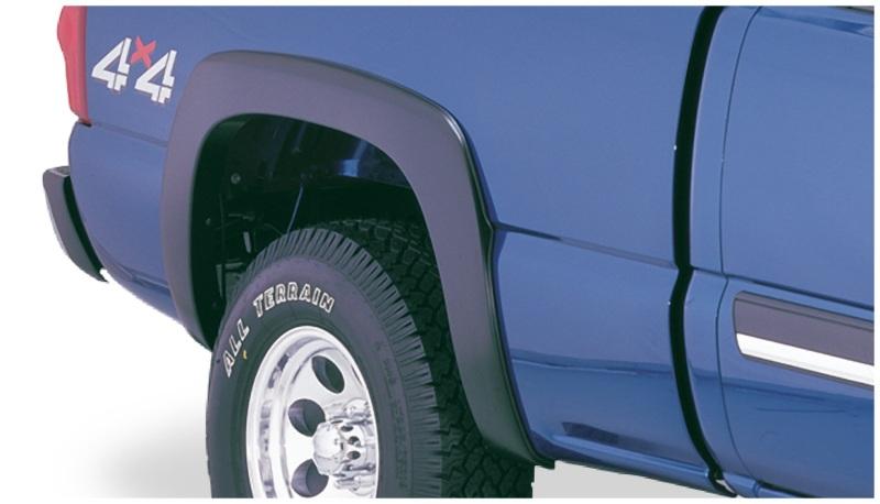 Bushwacker 03-06 Chevy Silverado 1500 Fleetside OE Style Flares 2pc 78.0/96.0in Bed - Black 40054-02 Main Image