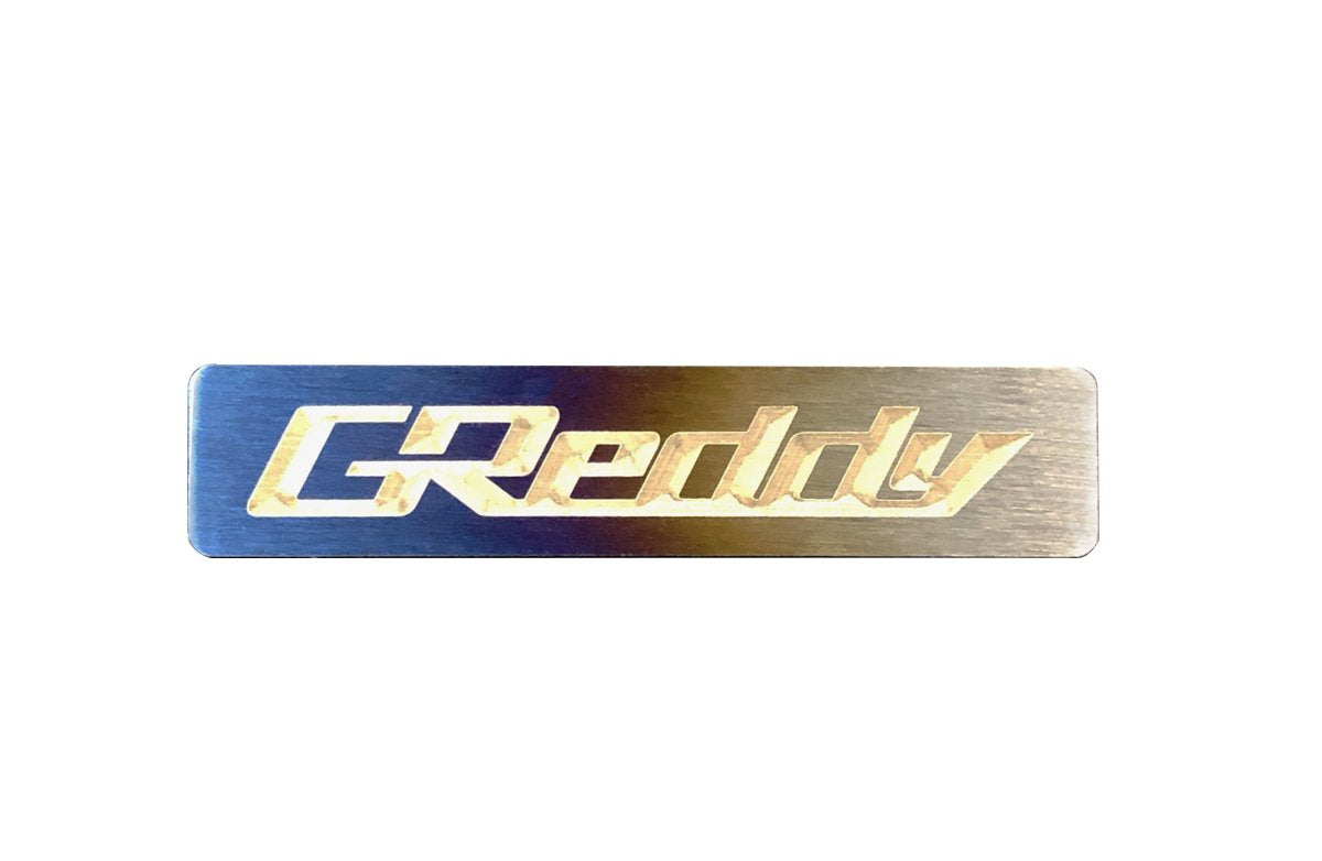 GReddy Titanium GReddy Emblem - (70x15mm) - NEW