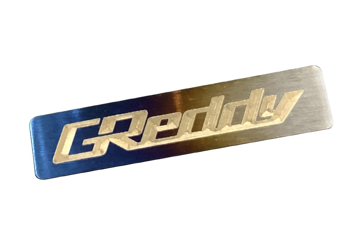GReddy Titanium GReddy Emblem - (70x15mm) - NEW