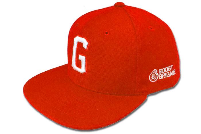 GReddy Racing GReddy x Boost Brigade "G" Snap-Back Cap - Red / White