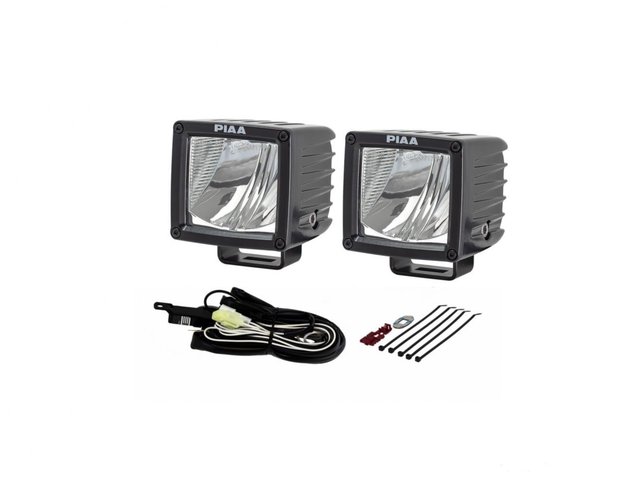 PIAA RF Series 3" LED Cube Light Driving Beam Kit, SAE Compliant