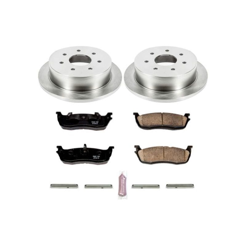 PowerStop PSB Autospecialty Kit Brakes, Rotors & Pads Brake Kits - OE main image