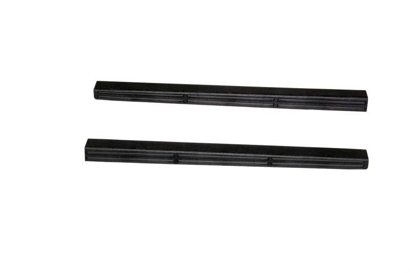 AVS 01-07 Chevy Silverado 2500 Standard Cab Stepshields Door Sills 2pc - Black 88130 Main Image