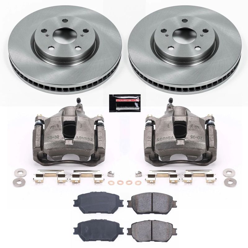 PowerStop PSB Autospecialty Kit w/Cals Brakes, Rotors & Pads Brake Kits - OE main image