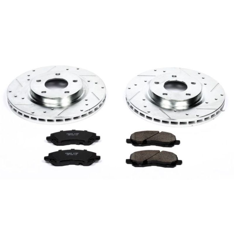 PowerStop PSB Z23 Evolution Kit Brakes, Rotors & Pads Brake Kits - Performance D&S main image