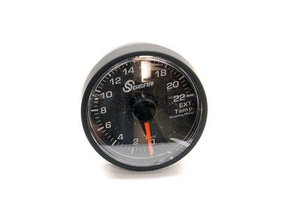 SGear Crenate I SG35016R 52mm Fahrenheit EGT Gauge RED LED