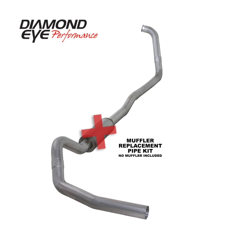 Diamond Eye Performance DEP Turbo Back Exhaust Kit AL Exhaust, Mufflers & Tips Turbo Back main image