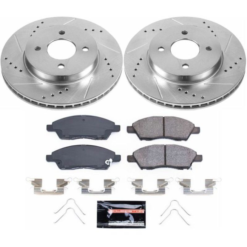 PowerStop PSB Z23 Evolution Kit Brakes, Rotors & Pads Brake Kits - Performance D&S main image