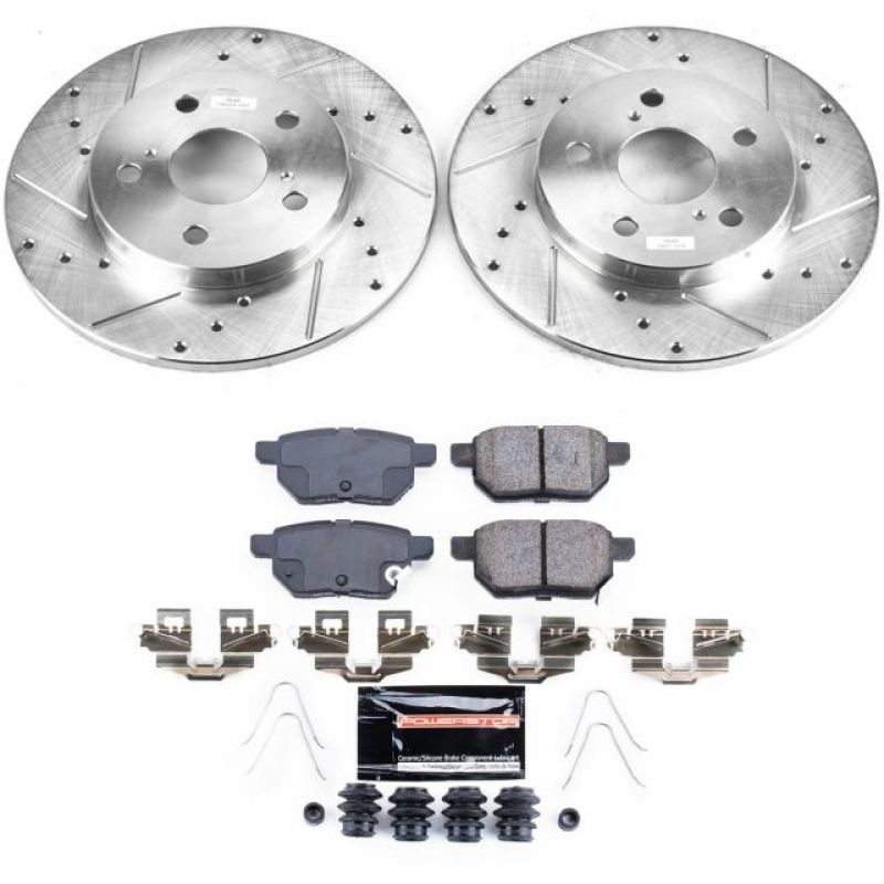 PowerStop PSB Z23 Evolution Kit Brakes, Rotors & Pads Brake Kits - Performance D&S main image