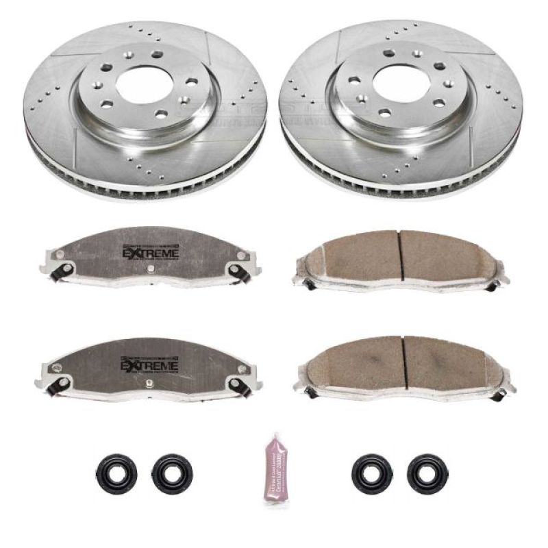 PowerStop PSB Z26 Street Warrior Kit Brakes, Rotors & Pads Brake Kits - Performance D&S main image