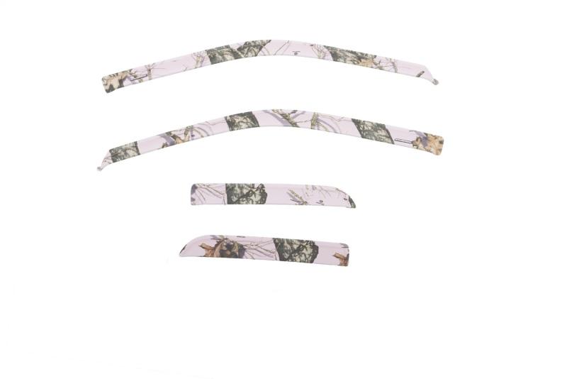 Stampede 2014-2018 Chevy Silverado 1500 Standard Cab Pickup Tape-Onz Sidewind Deflector 2pc - Camo 60106-52 Main Image