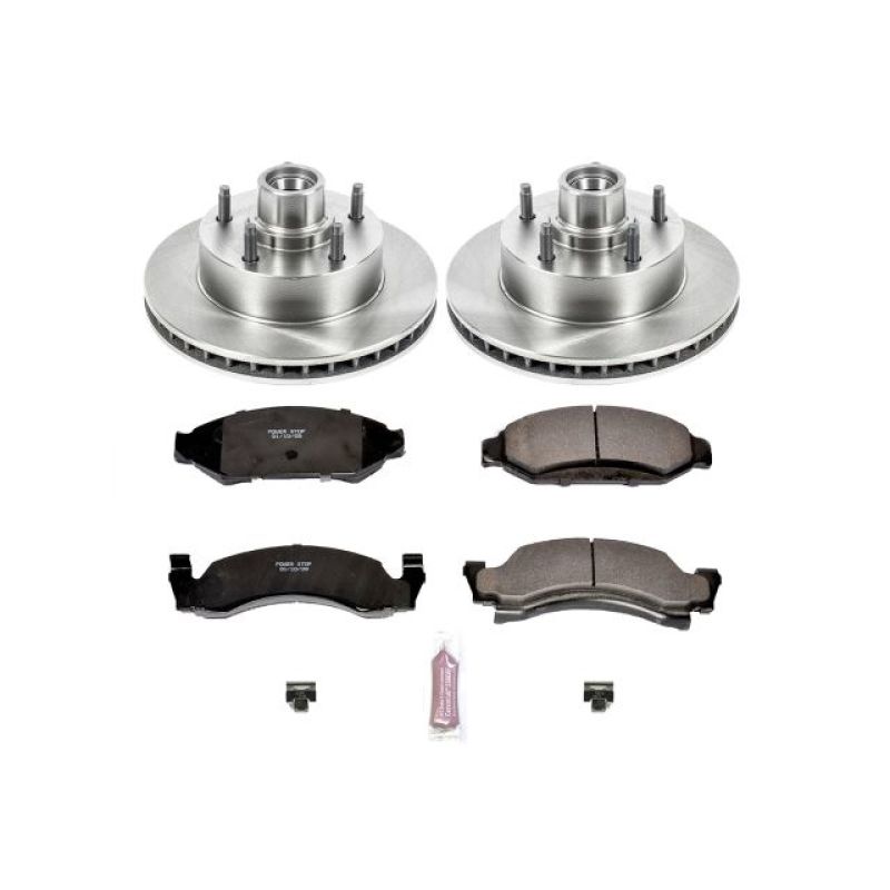 PowerStop PSB Autospecialty Kit Brakes, Rotors & Pads Brake Kits - OE main image