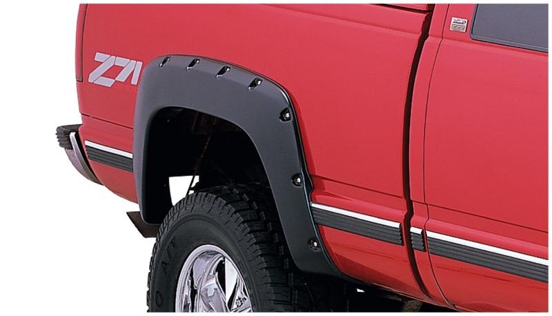 Bushwacker 88-99 Chevy C1500 Pocket Style Flares 2pc - Black 40062-02 Main Image