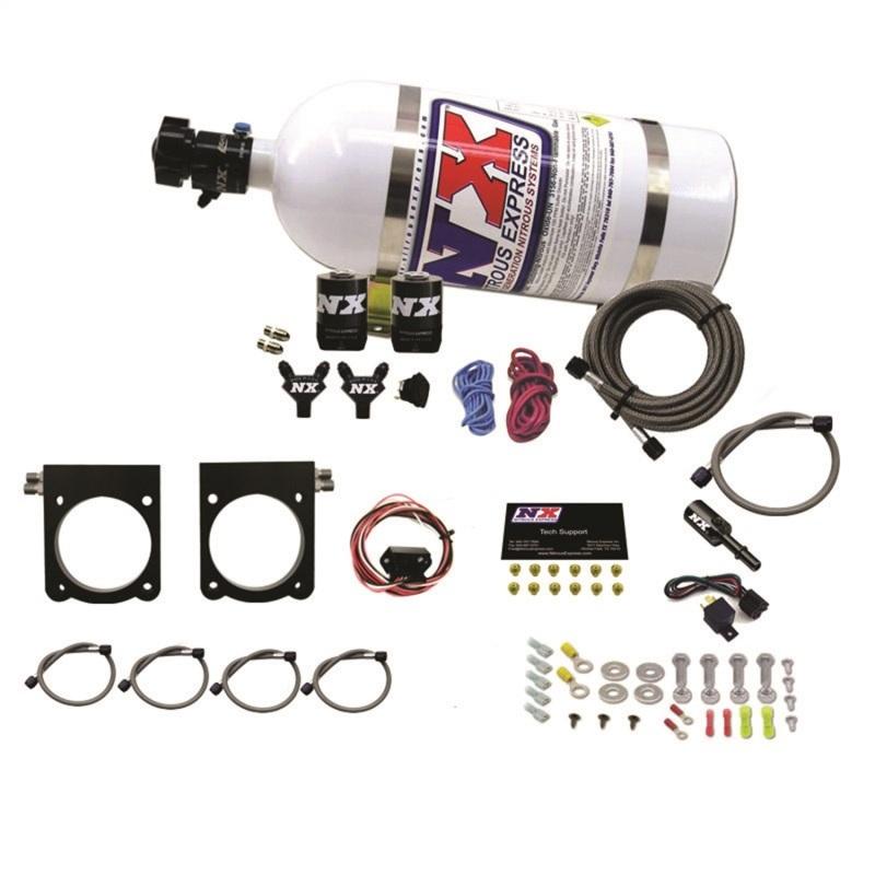 Nitrous Express 13-17 Dodge Viper (Gen-V) Nitrous Plate Kit (50-400HP) w/10lb Bottle 20970-10 Main Image