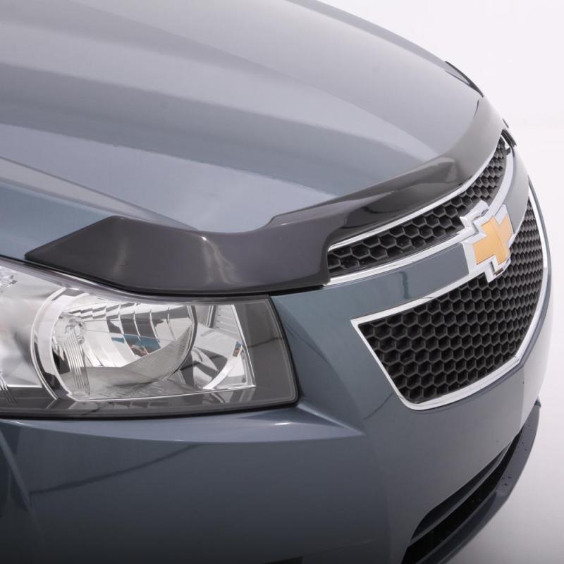 AVS 13-17 Honda Accord Coupe Aeroskin Low Profile Acrylic Hood Shield - Smoke 320044 Main Image