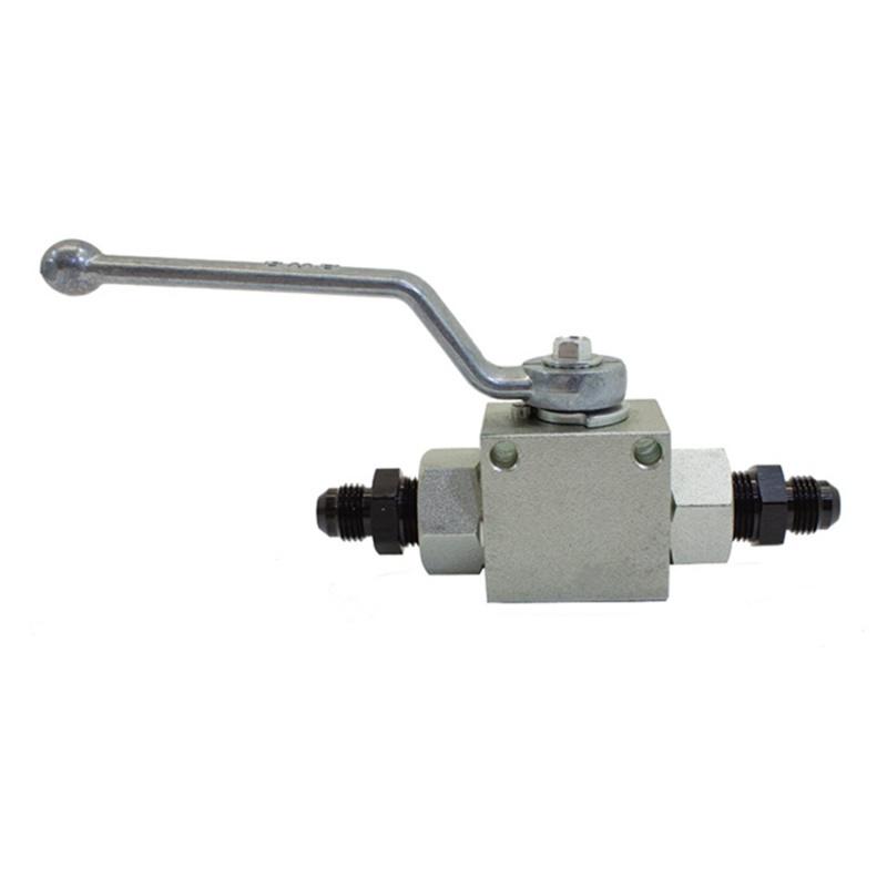 Nitrous Express Remote Shutoff Nitrous Valve 6AN Male Inlet and Outlet 15158-6 Main Image