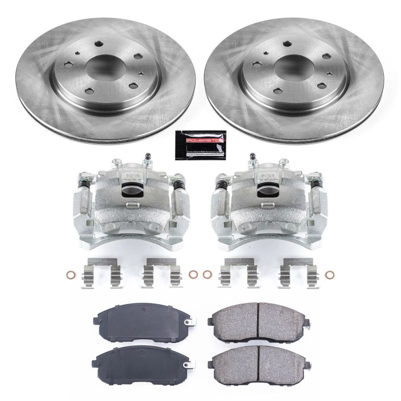 PowerStop PSB Autospecialty Kit w/Cals Brakes, Rotors & Pads Brake Kits - OE main image