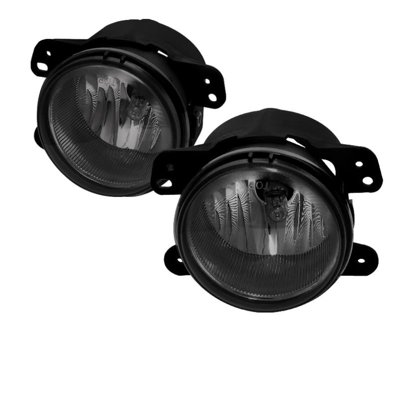 Spyder Dodge Magnum 05-08/Journey 09-10 Jeep Wrangler 07-09 OEM Fog Lights W/Switch Smoke FL-DM05-SM 5036780 Main Image