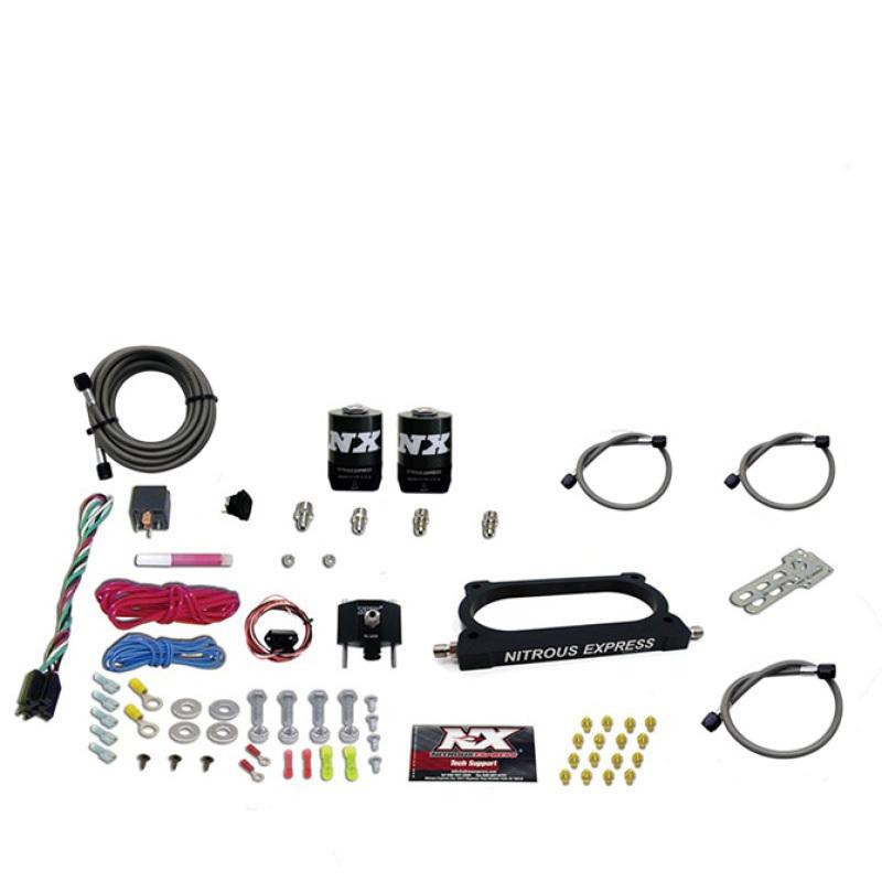 Nitrous Express 07-14 Ford Mustang GT500 Nitrous Plate Kit (50-250HP) w/o Bottle 20949-00 Main Image