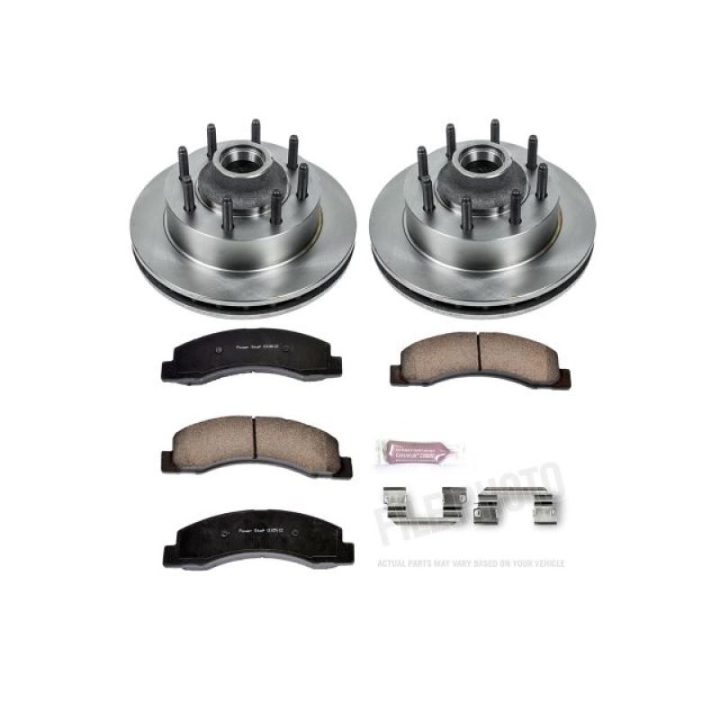 PowerStop PSB Autospecialty Kit Brakes, Rotors & Pads Brake Kits - OE main image