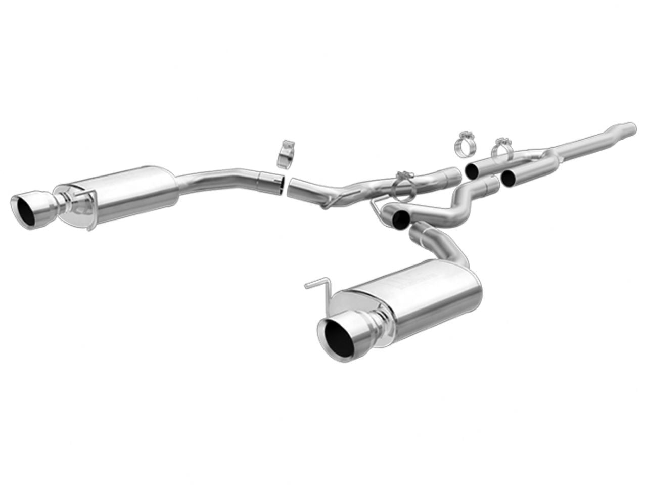 MagnaFlow Ford Mustang Street Series Cat-Back Performance Exhaust System