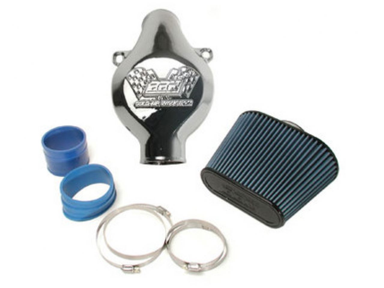 BBK Performance 97-04 Corvette Cold Air Intake (Titanium Finish)