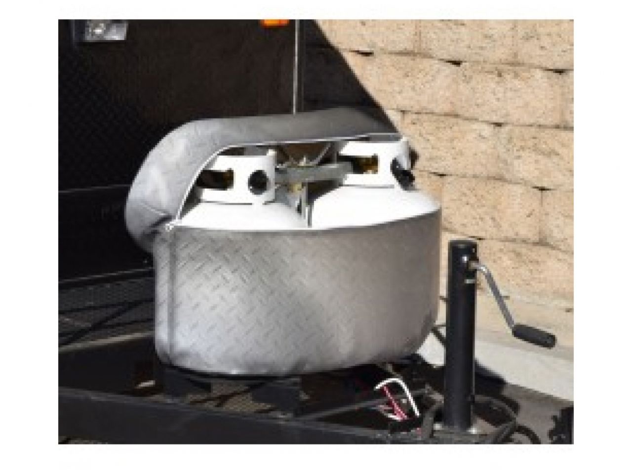Adco Diamond Plated Propane Tank Cover