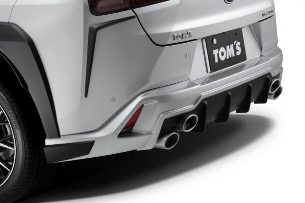 Apexi TOM'S Racing- Rear Under Spoiler for 2019+ Lexus UX (UX200 & UX250h)- [ABS- Unpainted]