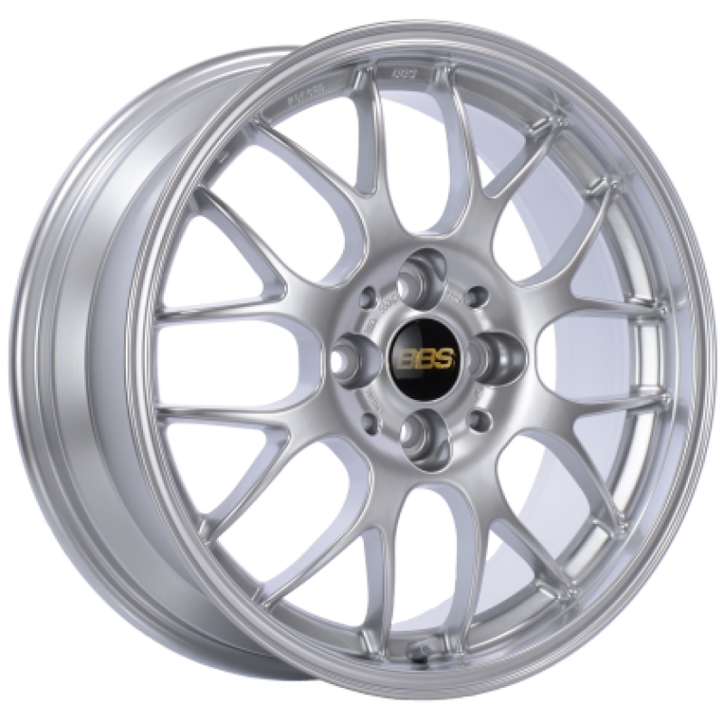 BBS RG-R 19x8.5 5x120 ET32 Diamond Silver Wheel -82mm PFS/Clip Required RG759HDSK