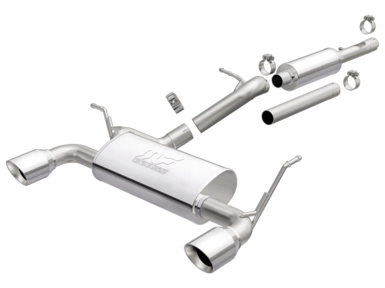 MagnaFlow Jeep Street Series Cat-Back Performance Exhaust System