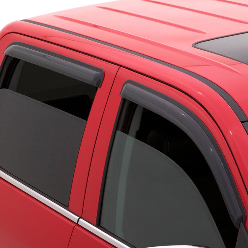 AVS 09-17 Chevy Traverse Ventvisor Outside Mount Window Deflectors 4pc - Smoke 94161 Main Image