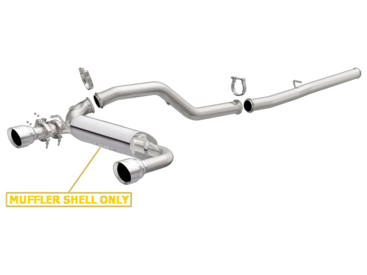 MagnaFlow Ford Focus Race Series Cat-Back Performance Exhaust System