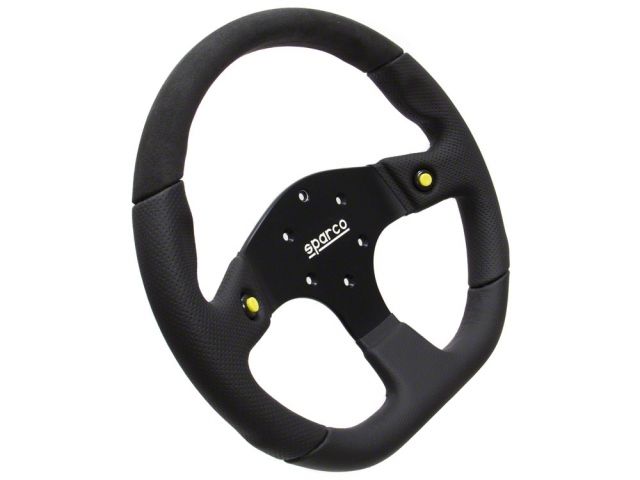 Sparco 015TMG22TUV Mugello Black Steering Wheel-