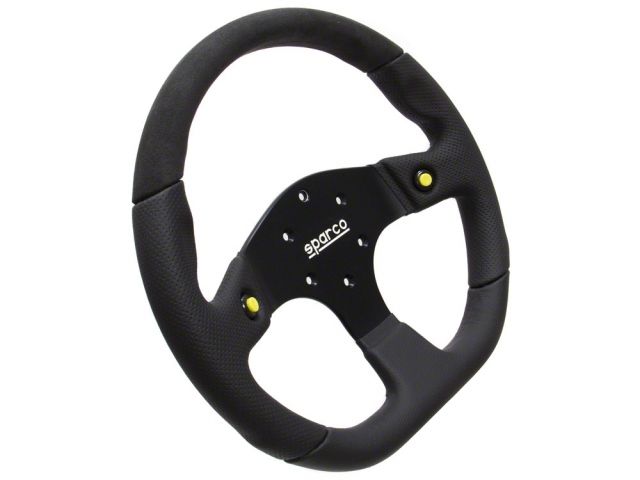 Sparco Mugello Black Suede & Leather Steering Wheel 330mm