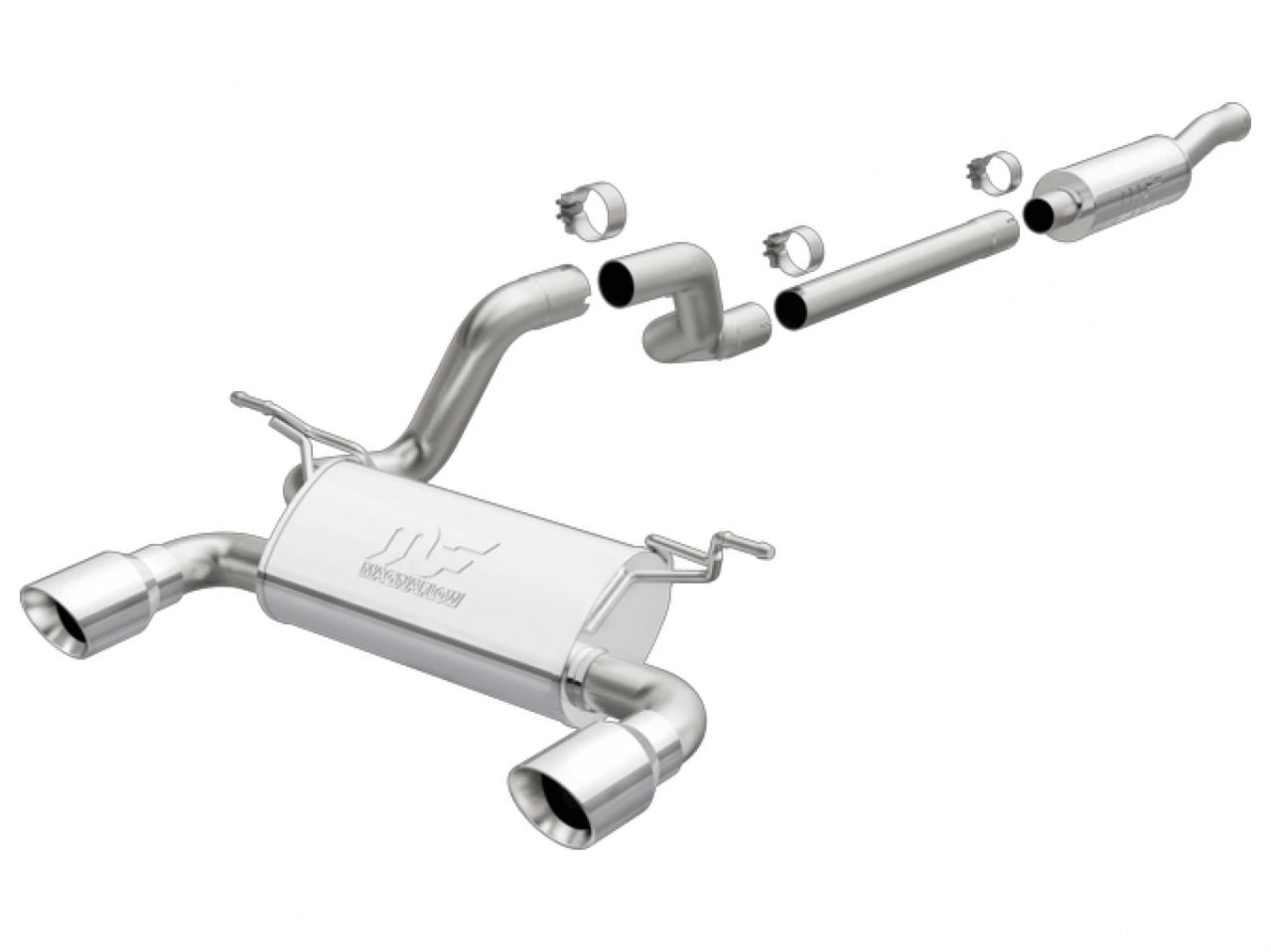 MagnaFlow Jeep Wrangler Street Series Cat-Back Performance Exhaust System